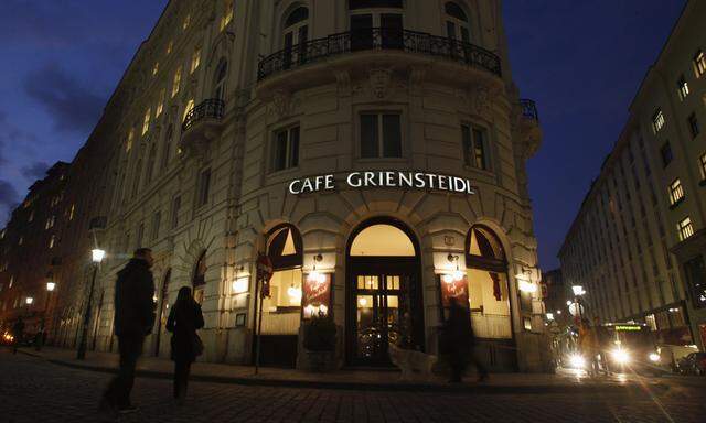 The Viennese coffee house (Wiener Kaffeehaus) Griensteidl is pictured in Vienna