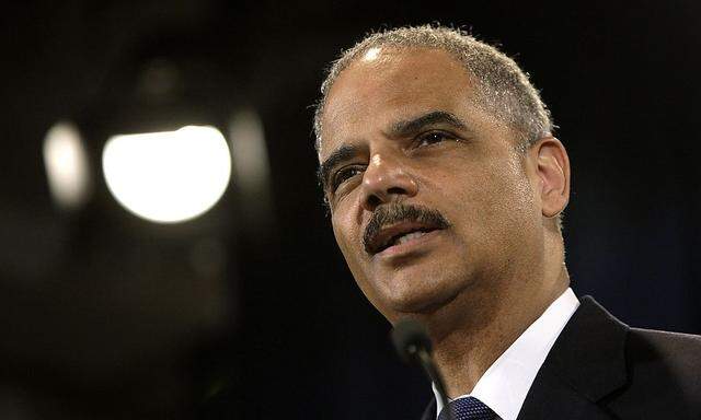 U.S. Attorney General Holder speaks about the Supreme Court's ruling on Tuesday that struck down part of the 1965 Voting Rights Act designed to protect minority voters, at the Justice Department in Washington