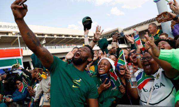 Liebling der Fanmassen: Siya Kolisi vereint Südafrika, wie es kaum ein Politiker könnte.