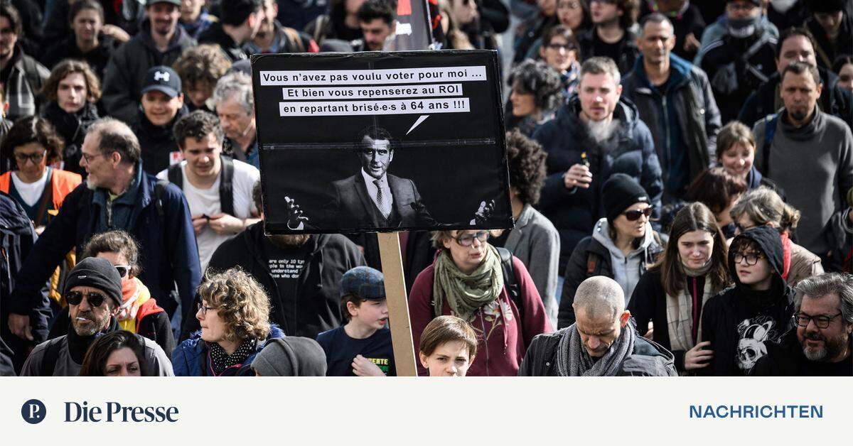 Proteste In Frankreich: "Die Demokratie Geht Auf Die Straße ...