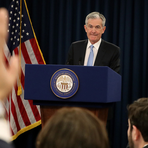 US-Notenbankchef Jerome Powell erwartet eine konjunkturelle Abkühlung.