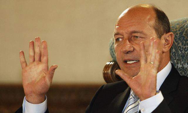 Präsident Traian Basescu.