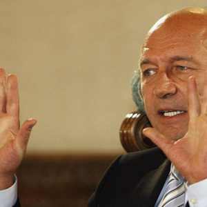 Präsident Traian Basescu.