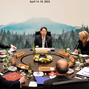 Die Außenminister der G7 beraten von 16. bis 18. April 2023