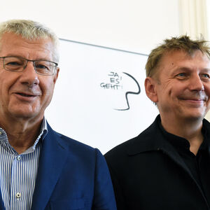 Bruno Rossmann und Wolfgang Zinggl 