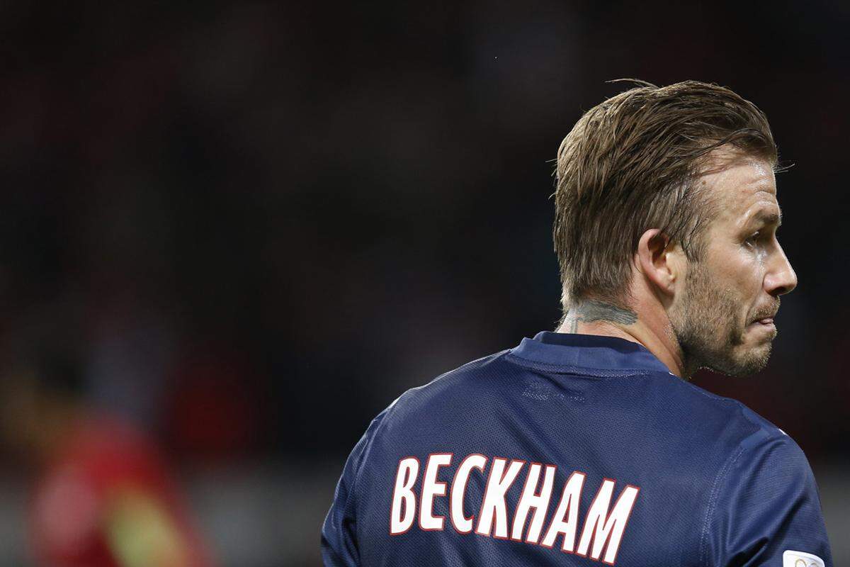 Die französische Zeitschrift "France Football" veröffentlichte dieser Tage ihr Ranking der bestverdienenden Fußballer der Welt des vergangenen Jahres.  2012 war David Beckham die Nummer eins. Der Engländer trat jedoch vergangenen Sommer zurück.