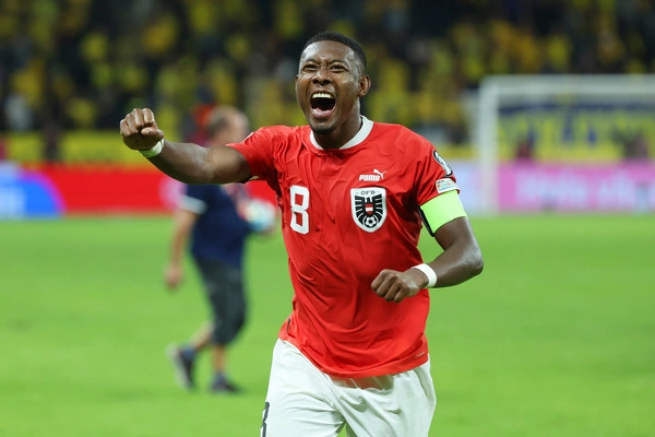 Carte Autographe David Alaba - ÖFB Autriche - Originale Signée 2024 + A 248729