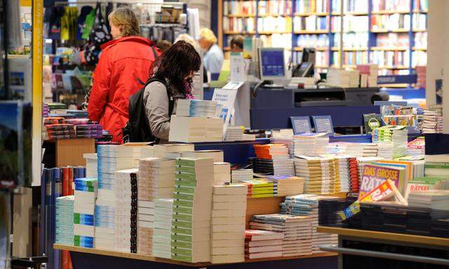Mehr als ein Drittel aller Bücher werden zwischen Oktober und Dezember gekauft. 
