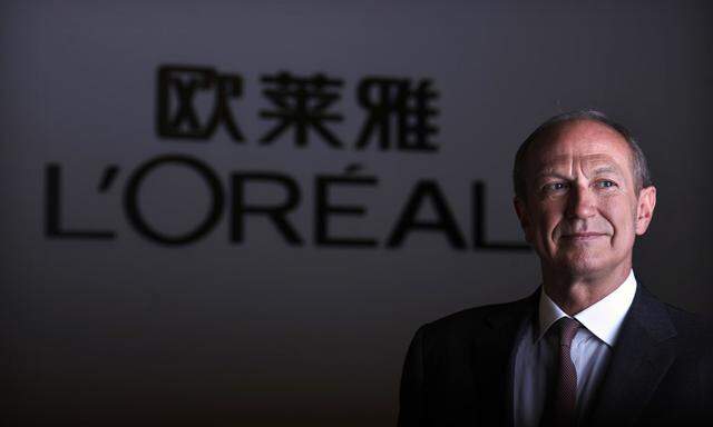 L´Oreal chairman und CEO Agon poses for a portrait in Shanghai