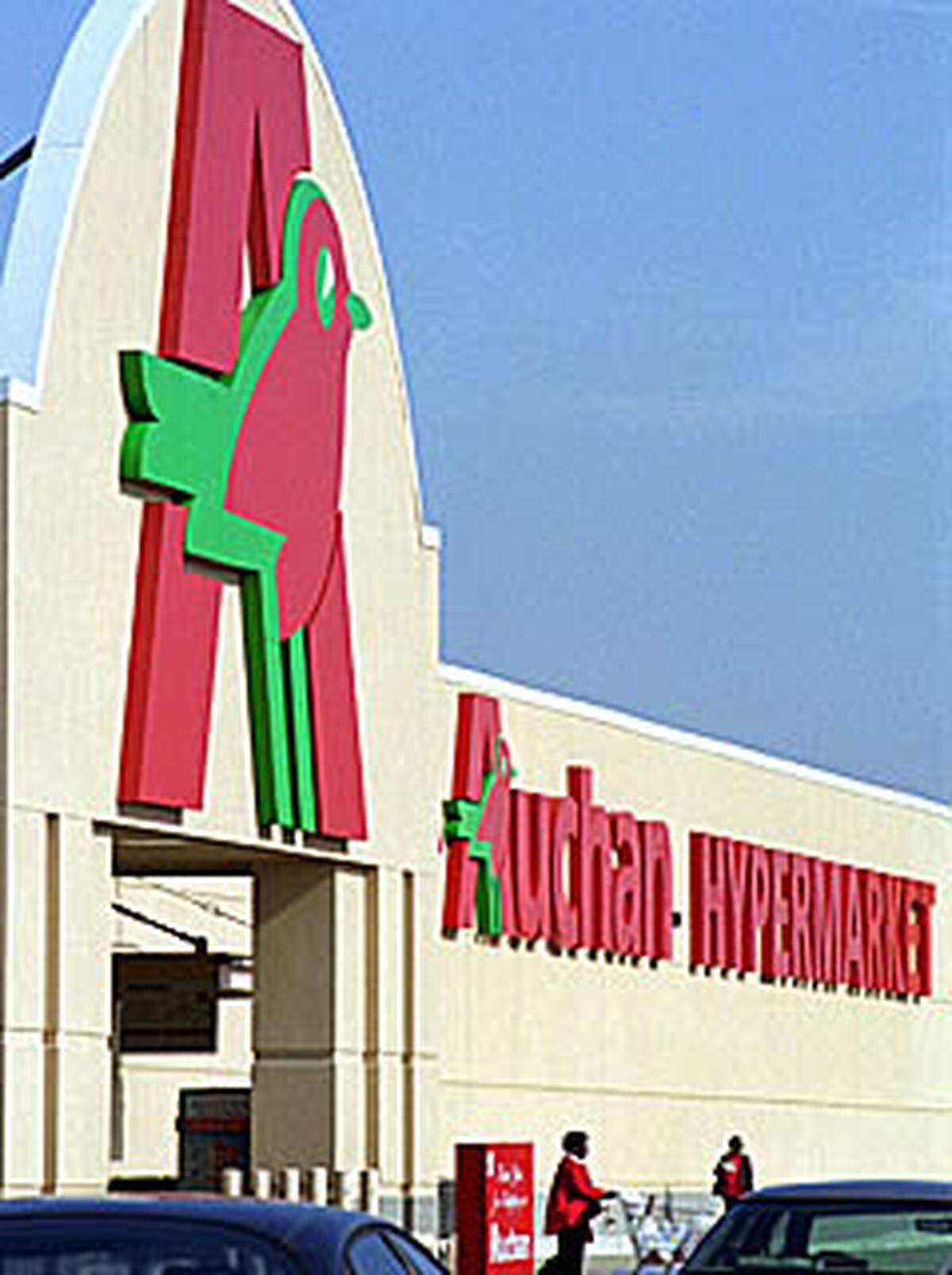 Auchan mit Sitz in Lille, Frankreich, betreibt Supermärkte in unterschiedlichen Größen. Umsatz 2008: 39,484 Mrd. Euro