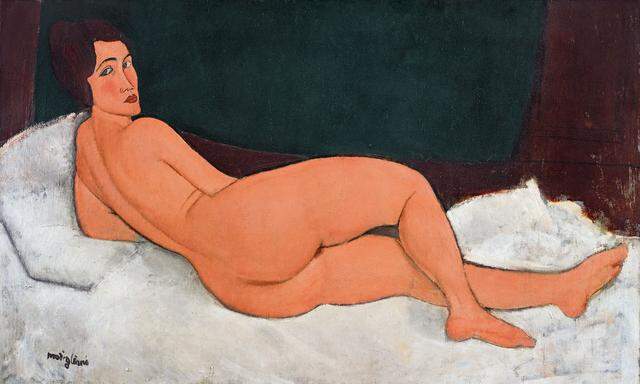 Modiglianis "Liegender Akt" war heuer das teuerste versteigerte Werk.