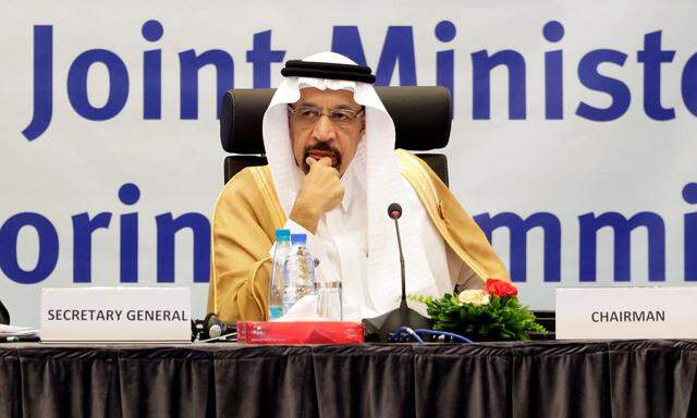 Saudi-Arabiens Energieminister Khalid al-Falih hat schon mit den USA verhandelt