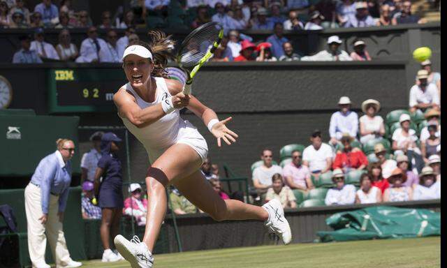 Johanna Konta und der große Wurf in Wimbledon. 