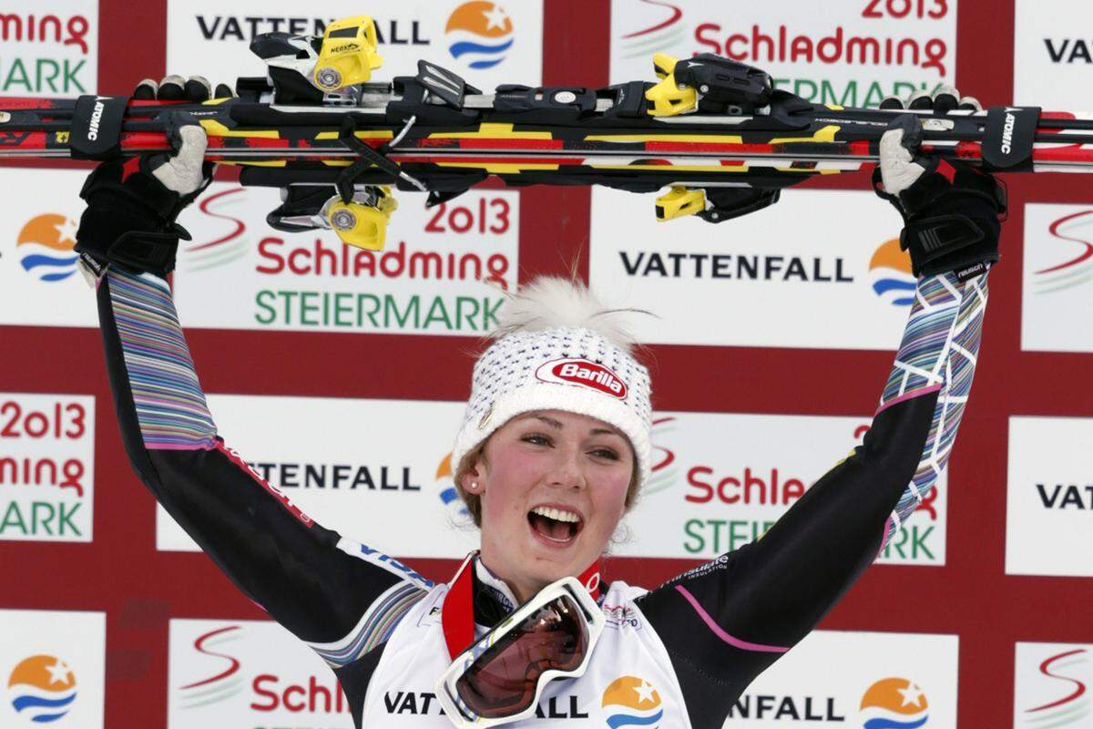 Das US-Wunderkind wurde den Vorschusslorbeeren zurecht und eroberte mit nur 17 Jahren Slalom-Gold.