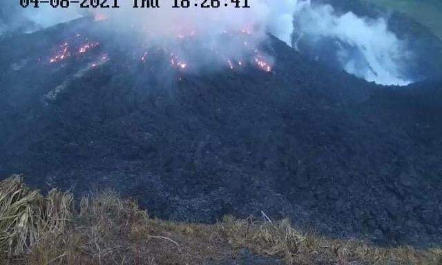 Vulkan La Soufrière