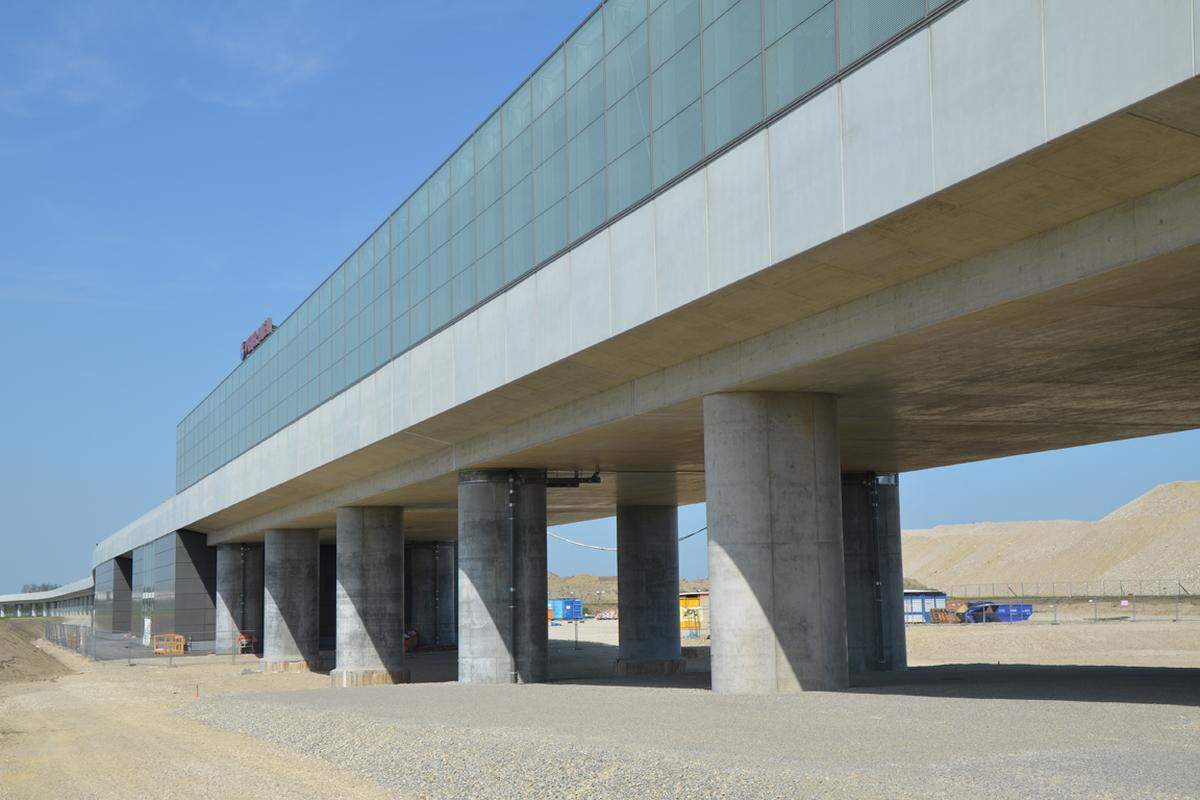 Sie wird bis zur Endstation "Seestadt" fahren und damit vorerst mitten in der Baustelle enden.