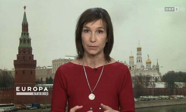 Carola Schneider suchte am Sonntag im Europastudio sichtbar nach möglichen Worten.