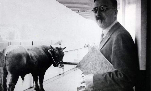 Stefan Zweig auf der Fahrt von Brasilien nach Argentinien im Jahre 1936