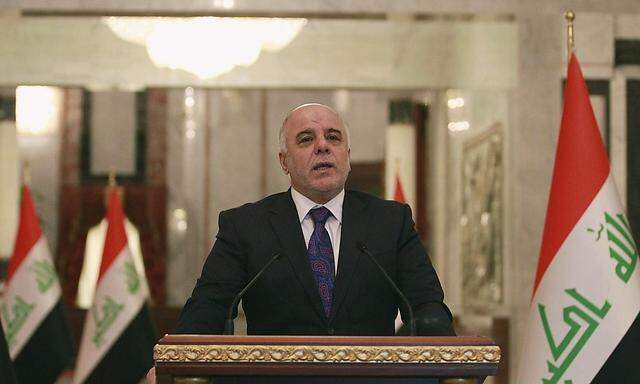 Ministerpräsident Haidar al-Abadi 