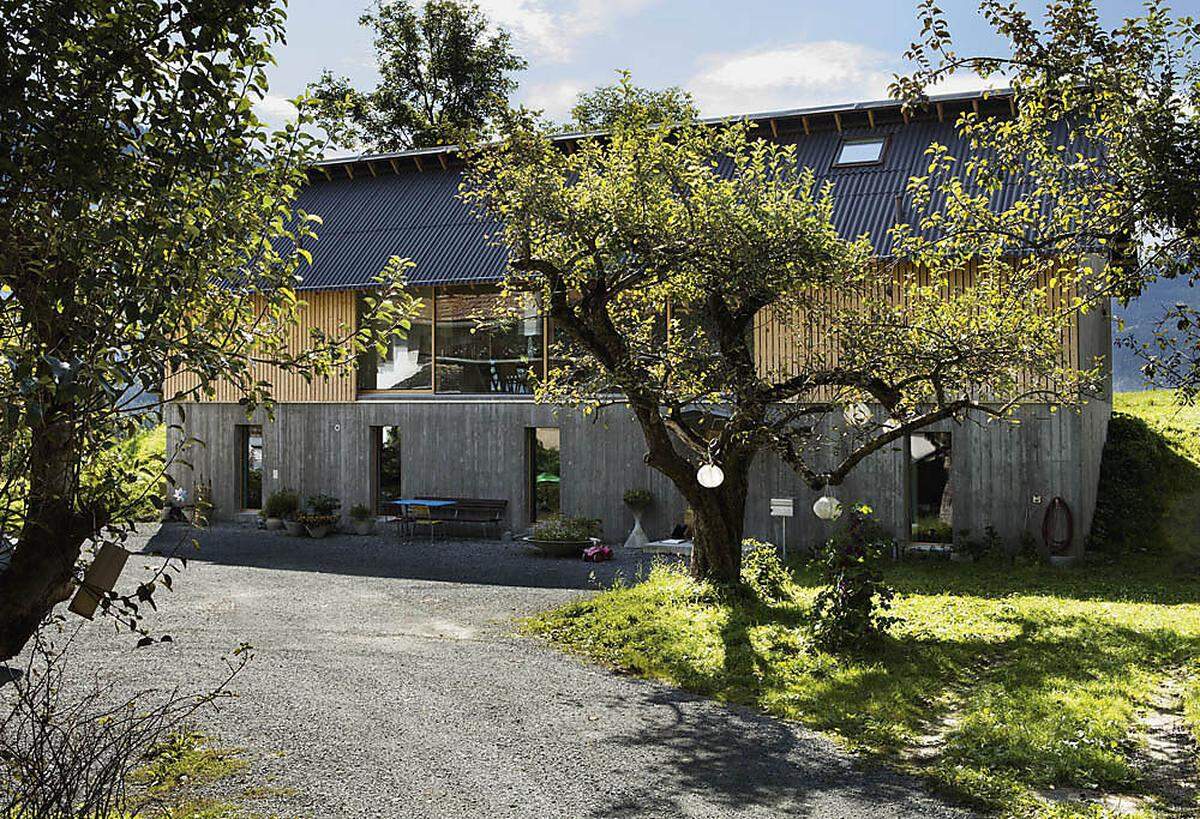 Die Auszeichnung erhielt Bearth &amp; Deplazes Architekten aus Chur für das Haus "High Performance, Low Tech" in Tamins.