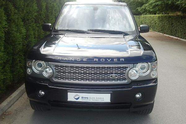 Der "Land Rover Range Vogue" (Montenegro) wird um 30.000 Euro verkauft.