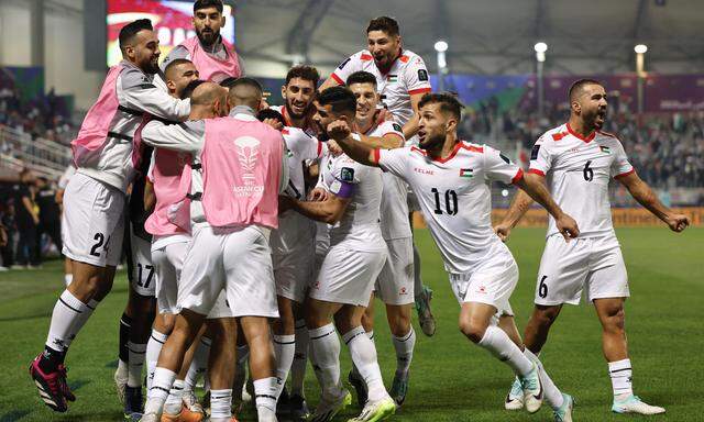 Palästinas Fußballnationalmannschaft steht in der K.o.-Phase.