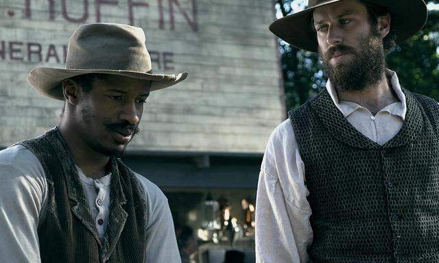 Nate Parker und Armie Hammer in "The Birth of a Nation"