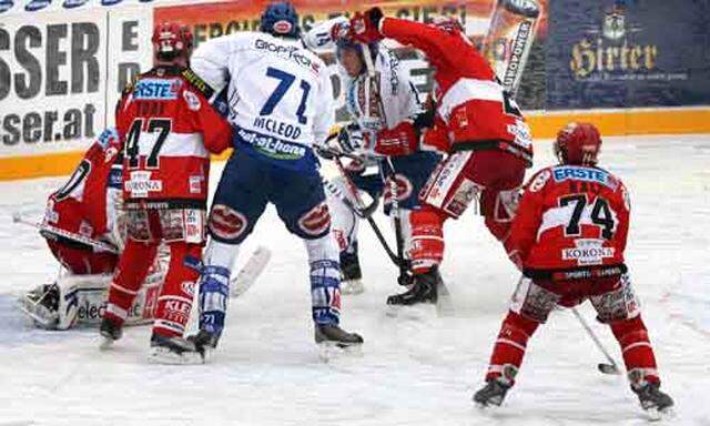 Eishockey-Derby: Villach siegt 3:1 gegen Klagenfurt