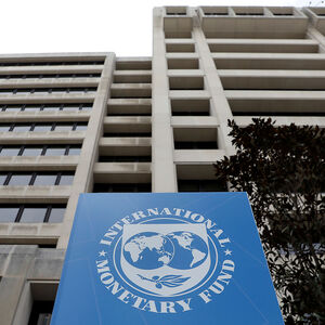 The International Monetary Fund (IMF) headquarters building is seen ahead of the IMF/World Bank spring meetings in Washington