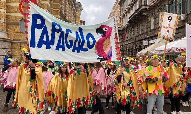 Karnevalsumzug in Rijeka