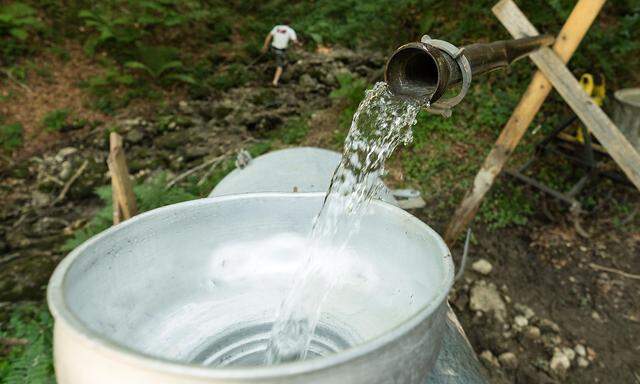 Nicht nur die Almen in Vorarlberg müssen mit Trinkwasser beliefert werden 