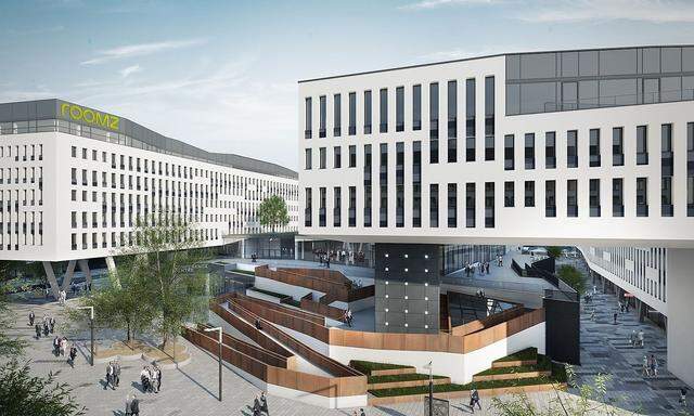 Allein der Austria Campus beim Prater wird 160.000 Quadratmeter an neuen Flächen beisteuern.