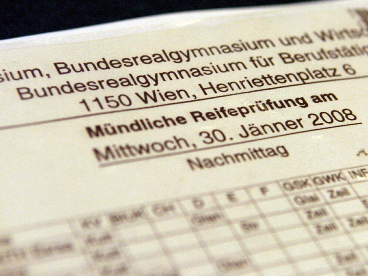 35,6 Prozent eines Altersjahrgangs junger Wiener machen die Matura. Der Österreichschnitt liegt mit 39,3 Prozent etwas höher.