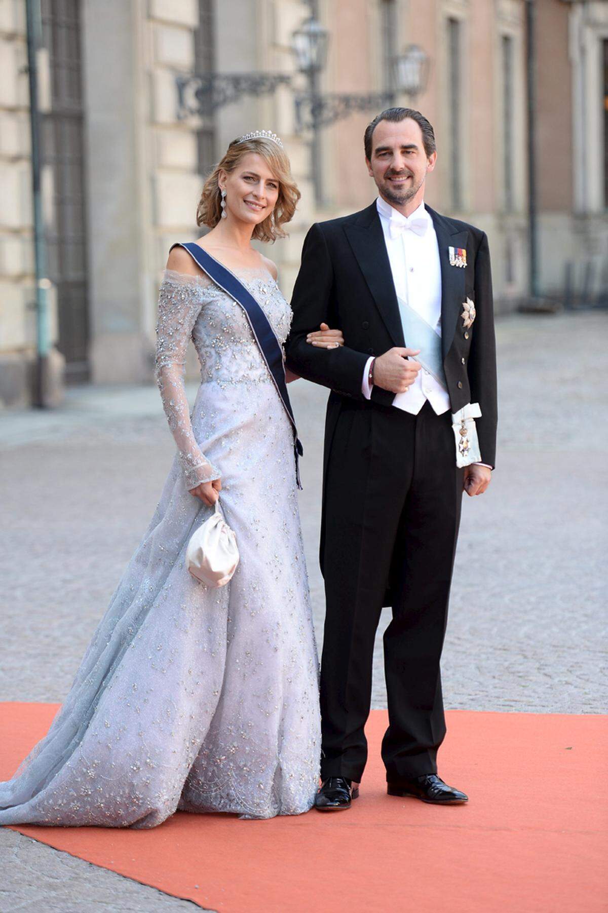 Prinz Nikolaos und Prinzessin Tatiana von Griechenland und Dänemark.