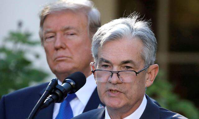 Donald Trump  ist nicht glücklich mit Fed-Chef Jerome Powell