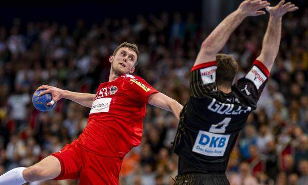Mykola Bilyk ist Kapitän und Anführer des Handballnationalteams, das immer mehr Zuspruch genießt. 
