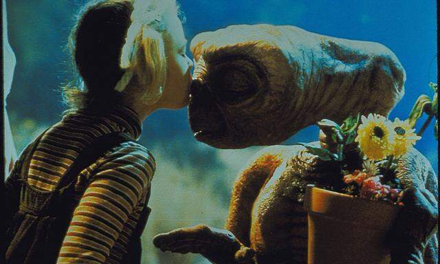 E.T, ein Filmklassiker von Steven Spielberg. 