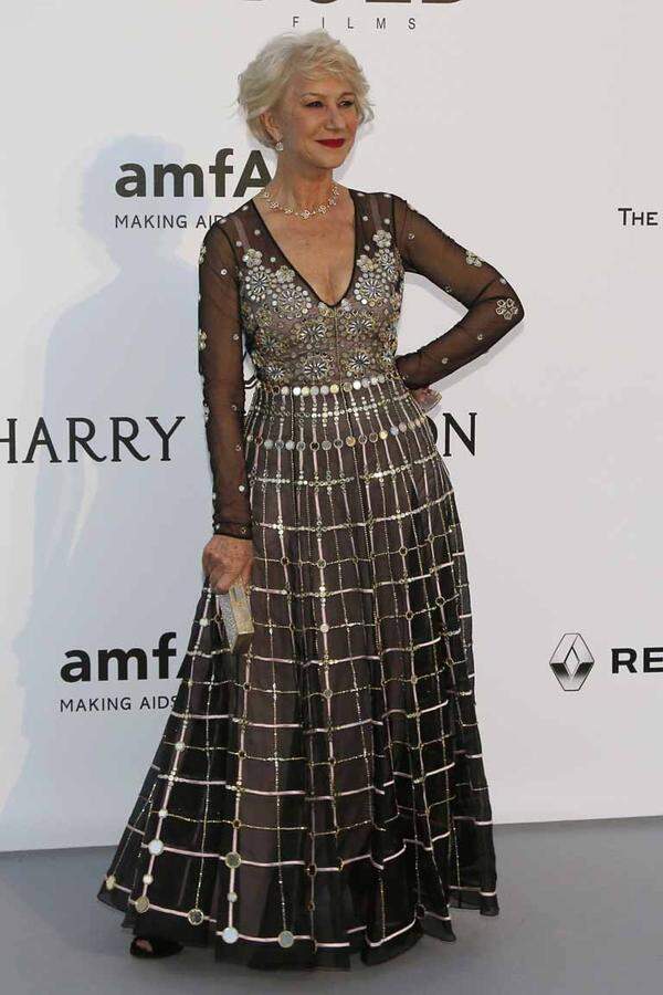 Helen Mirren in Temperley London.