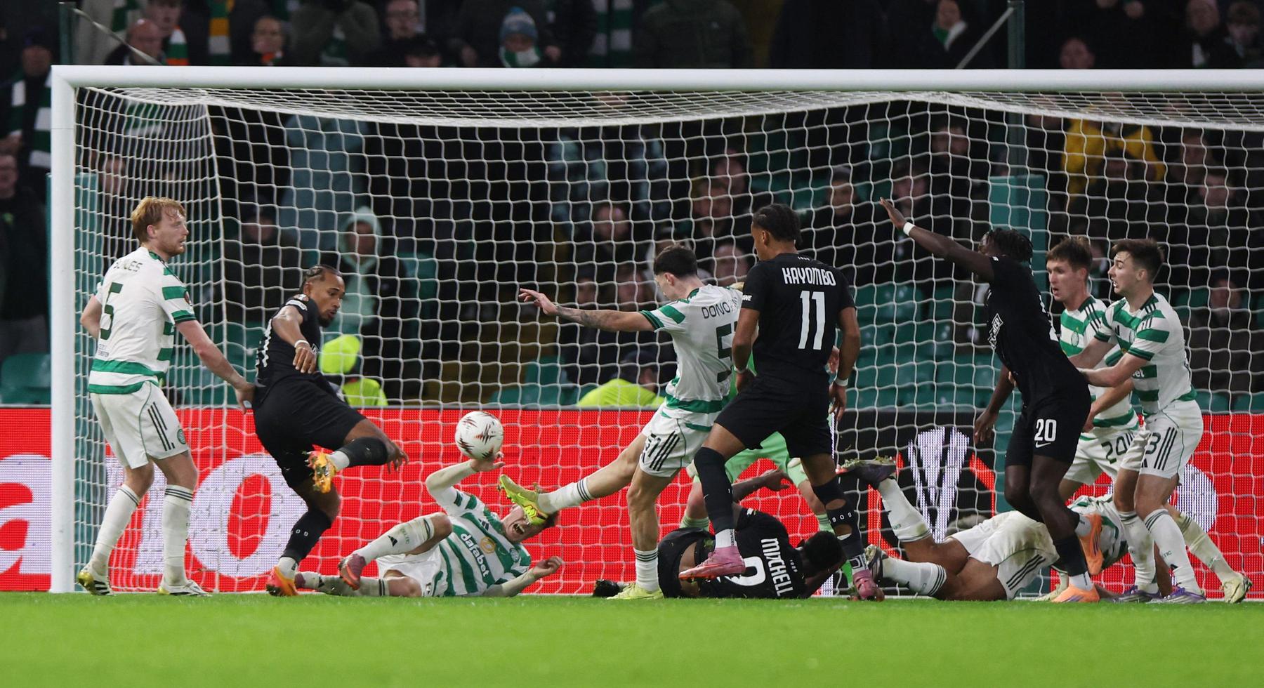 Fußball: Sturm Graz verspielt Führung gegen Celtic Glasgow