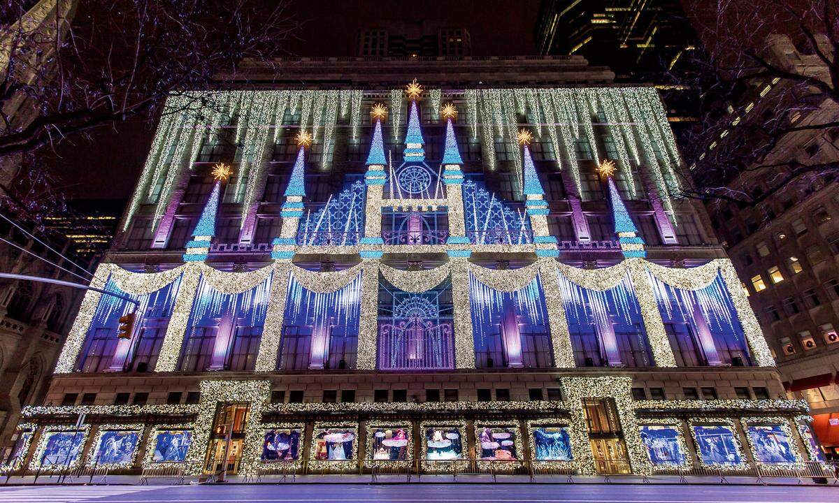 Das Kaufhaus Saks in der Fifth Avenue.