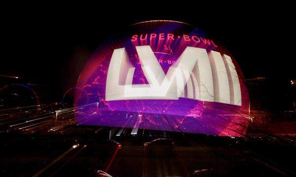 Las Vegas, Schauplatz der Super Bowl LVIII.