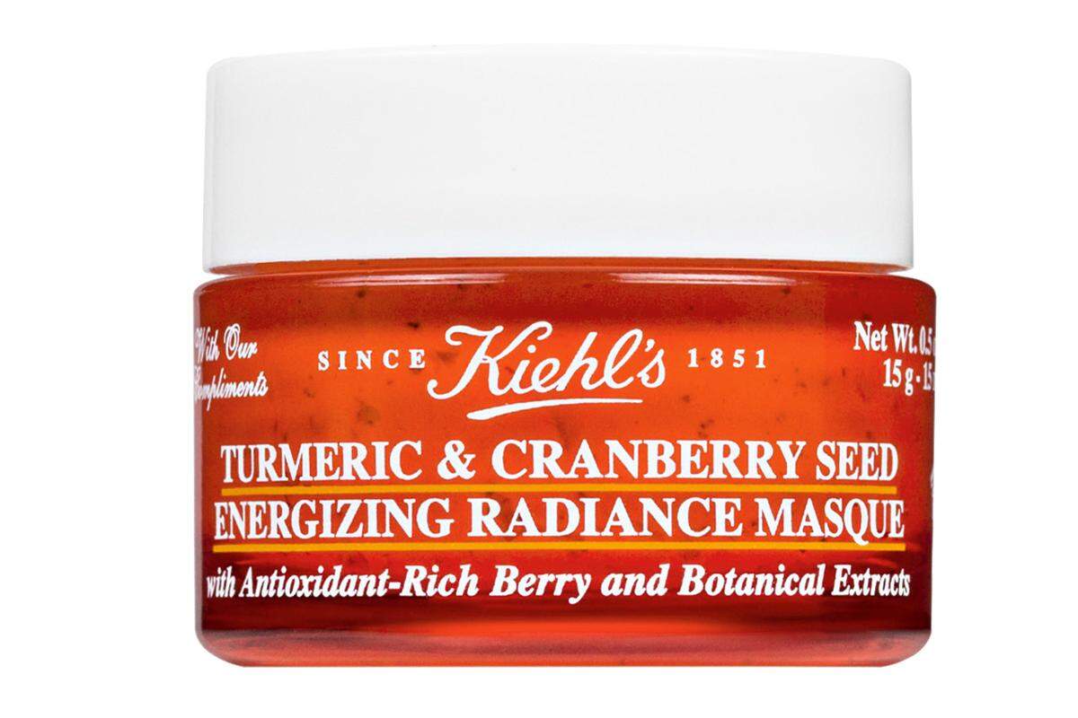 „Tumeric & Cranberry Seed“ von Kiehl’s, 34 Euro, Tuchlauben 23, 1010 Wien