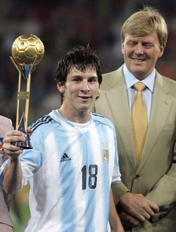 Neben dem Titel durfte sich der Argentinier auch über eine persönliche Auszeichnung freuen: Er wurde zum besten Spieler des Turniers gekürt.