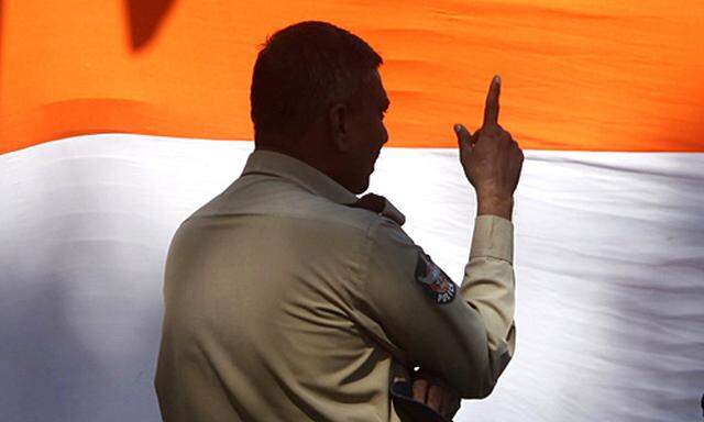 Symbolbild: Indischer Polizist