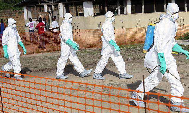 Ein Bild aus Liberia. Würde in Österreich ein Ebola-Infekt entdeckt werden, könnte ein Patient auch hierzulande behandelt werden.