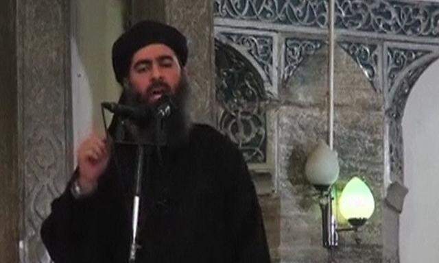 Abu Bakr al-Baghdadi auf einer Archivaufnahme.
