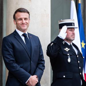 Präsident Macron