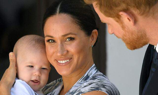 Prinz Harry und Herzogin Meghan mit Baby Archie