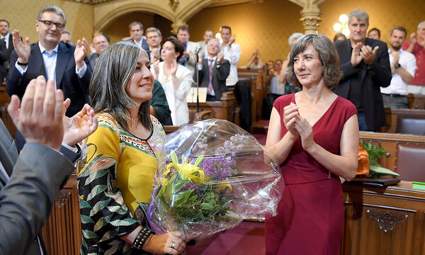 WIENER GEMEINDERAT: VASSILAKOU / HEBEIN