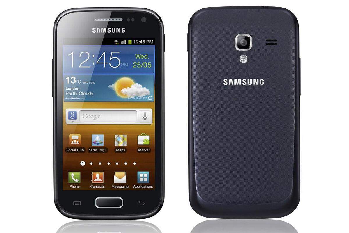 Samsung hat auch den Nachfolger des Ace-Smartphones vorstellen. Das Ace war 2011 das am meisten verkaufte Samsung-Smartphone in Österreich. Das Display ist beim Nachfolger mit 3,8 Zoll ein wenig größer und bietet eine höhere Auflösung. Gleichzeitig ist das Gerät dünner, aber ein wenig schwerer. Die Kamera bietet nach wie vor 5 Megapixel, aber der Prozessor hat nun zwei Kerne. Leider kommt nicht Android 4.0, sondern immer noch Android 2.3 zum Einsatz.